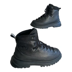 Canada Goose Journey Boots Black Womens Winter Boots UK5 USA 7 38 Chuckle Ankle - Picture 1 of 24