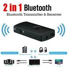 Bluetooth V4 Transmitter Receiver Wireless A2dp 3.5mm Audio x Music Adapter L6E7