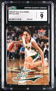 2004-05 Fleer Ultra WNBA #45 Sue Bird CGC 9 MINT Seattle Storm UConn - Picture 1 of 10
