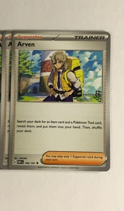 Pokemon TCG Obsidian Flammen 2x Playset Arven 186/197 Near Mint - Bild 1 von 2