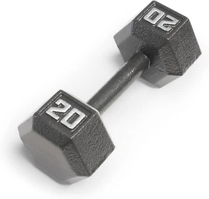Cast Iron Hex Dumbbells Collection - Available Size from 3-Lb to 100-Lb, SOLD IN - Picture 1 of 12