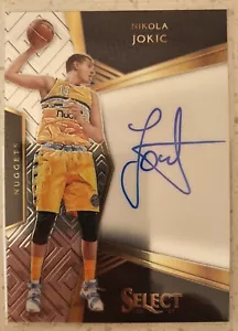 2016-17 Panini Select Nikola Jokic Auto 84/149 - Picture 1 of 2