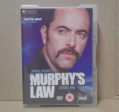 Murphy's Law Series 1-5 TV Series On DVD Region 2 Good Condition  - Image 1 of 2
