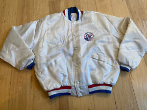 Vintage USA United States Gymnastics Federation Satin Varsity Bomber Jacket XL