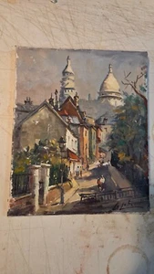 ORIGINAL Ölgemälde vom Stummfilmschauspieler Edward Lesaint - Bild 1 von 6