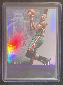 2014-15 Panini NBA Prestige Giannis Antetokounmpo Premium Purple Bonus Shots /49 - Picture 1 of 2