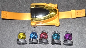 Power Ranger Kyuranger DX Ryu Buckle + 5pcs Kyutama set - Picture 1 of 8