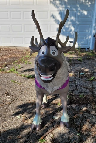 Disney Frozen 2 Sven Reindeer  My Size Action Figure Prop Decoration Talking Cover