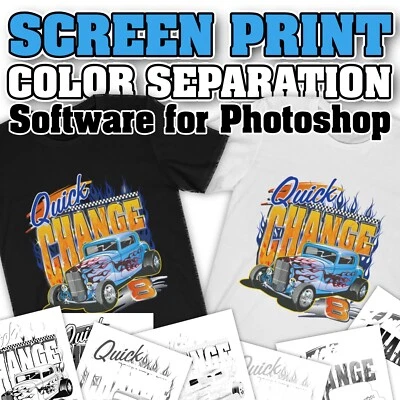 Color Separation Software for Photoshop - Automated Spot Color Separations - Image 1 of 4