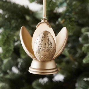 NIB Pottery Barn HARRY POTTER THE GOLDEN EGG Light-UP Christmas Ornament Wow! - Picture 1 of 2