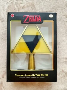 Legend Of Zelda Triforce Plug In Light Up Nintendo Christmas Tree Topper Neu - Bild 1 von 4