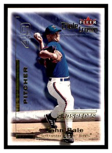 2001 Fleer Triple Crown #294 JOHN BALE Toronto Blue Jays ~F6M