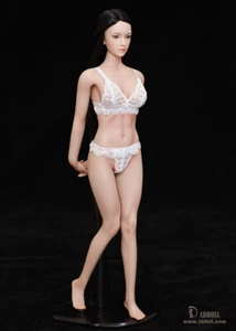LDDOLL 1/6 Girl Silicone Seamless Body Figure Model for 12" Action Flexible Toy - Picture 1 of 5