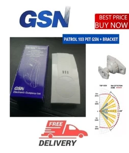 GSN PIR PATROL 103 PET GSN + BRACKET Profi Detektor NEU Combined MW - Bild 1 von 5