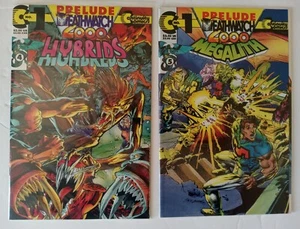 Continuity Comics Prelude Deathwatch 2000 Megalith #1,#2 CyberRad #2,Hybrids #1 - Picture 1 of 6