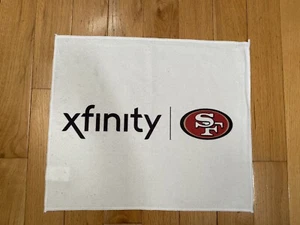 San Francisco 49ers Logo White Rally Towel SGA 8/6/24 vs Cardinals Brand New - Picture 1 of 4