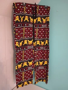 POKEMON PIKACHU 100% COTTON LOUNGEWEAR/PAJAMA PANTS YOUTH SIZE X LARGE 2016 - Picture 1 of 8