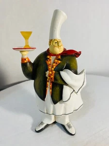 Unique Vintage Top Chef Jennifer Garant Fat Happy French Chef 9"- Lost left Hand - Picture 1 of 19