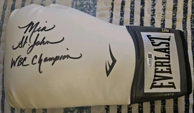 Mia St. John Signed Autograph Left Handed Boxing Glove - Image 1 of 4
