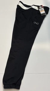 Under Armour Girls Black Capri Size Youth Small Brand New‼️ - Picture 1 of 11