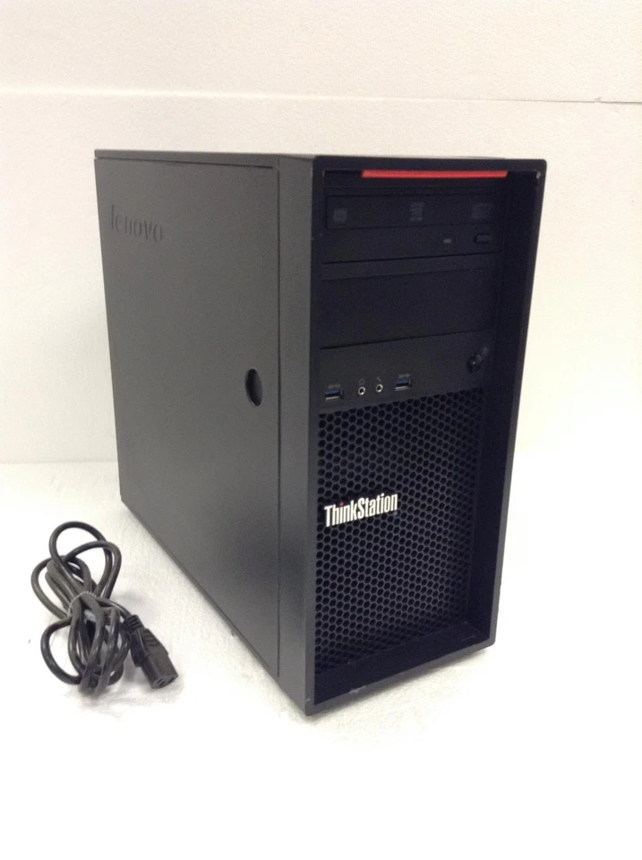Lenovo Thinkstation P300 Computer Intel Xeon E3-1240 V3 3.40Ghz w/ Quadro K600 - image 1 of 4