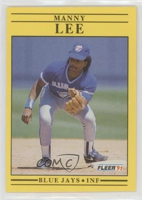 1991 Fleer Manuel Lee #179 - Image 1 of 2