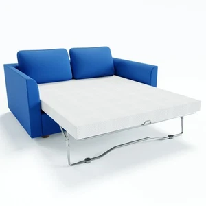 4.5 Inch Cold Gel Memory Foam Sofa Bed Mattress Replacement, Full Size, Blue,... - Picture 1 of 6