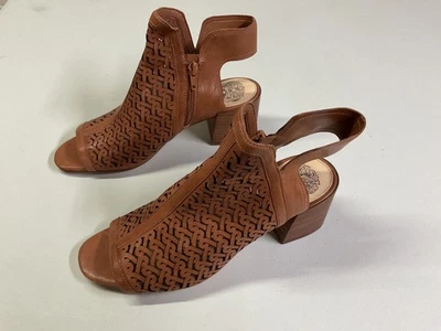 Vince Camuto 7 Leather Heeled Sandals - Image 1 of 4