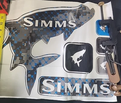 Simms Logo Stickers - Image 1 of 3