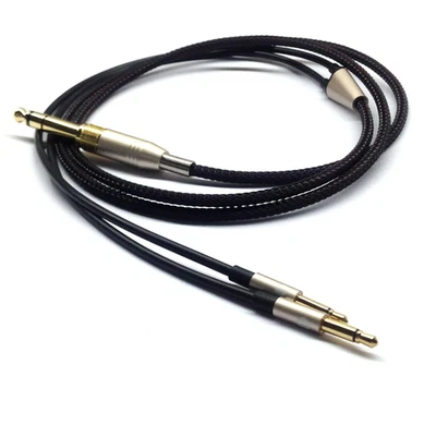 Audio-Upgrade-Kabel für Denon Meze Focal Kopfhörer Schwarz 3 m