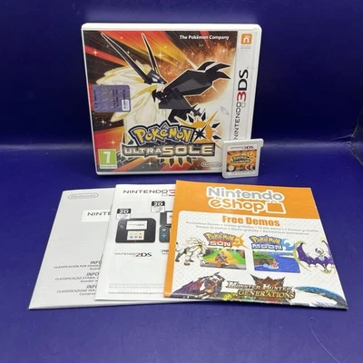 Pokemon Ultrasole Nintendo 3DS PAL Completo Multilingua Italiano Nintendo 3ds - Immagine 1 di 4