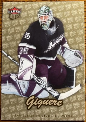 2006-07 Fleer Ultra Gold Medallion Jean-Sebastien Giguere #1 Anaheim Ducks - Image 1 of 2