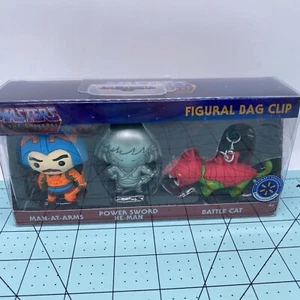 MOTU Masters Of The Universe Figural Bag Clip Walmart Exclusive 2021 He-Man - Picture 1 of 6