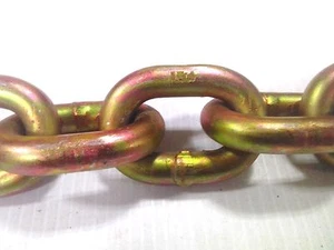 (1) 1/2" X 8' Foot Grade 70 Transport binder chain with Grade70Safety slip hooks - Imagen 1 de 2