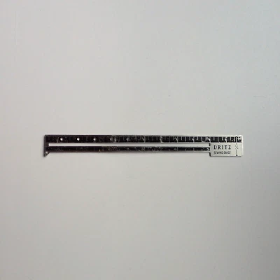Dritz Sewing Gauge Black Silver White Slider Vintage Crafts DIY Tool - Image 1 of 3