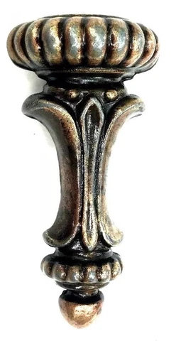 MCM antique Hardware drawer pull cabinet knob French Provincial 1 1/8" center Cover