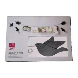 Umbra Loft Bird on a wire photo holder NWT 322 - Picture 1 of 2