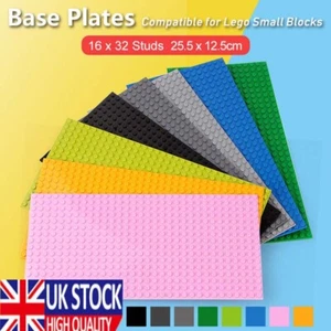 16 x 32 Dots Baseplate Base Plates Building Blocks Compatible for LEGO Boards UK - Picture 1 of 19