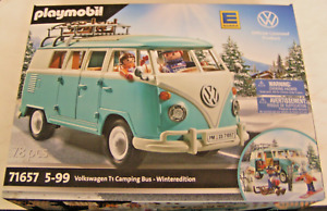 Playmobil 71657 - Volkswagen T1 Camping Bus - Winteredition EDEKA 2023 - NEU