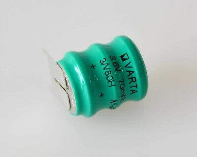 Varta Spezial Akku 3/V80H NiMH 3,6V 70mAh 3er Print - Bild 1 von 4
