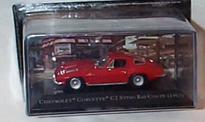 Chevrolet Corvette C2 Sting ray Coupe 1963 in Red 1:43 scale New Sealed Pack - Picture 1 of 2