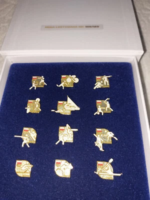 12针东京2020 2021波兰NOC徽章套装限量版109/120奥运会 — 第 1/4 张图片