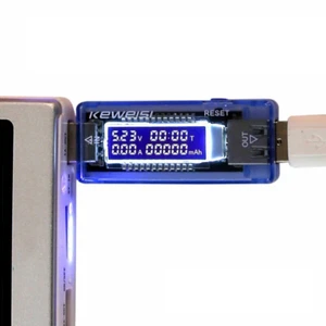 Keweisi KWS-V20 USB In-line Tester Voltage Current Power Energy Capacity Meter - Picture 1 of 2