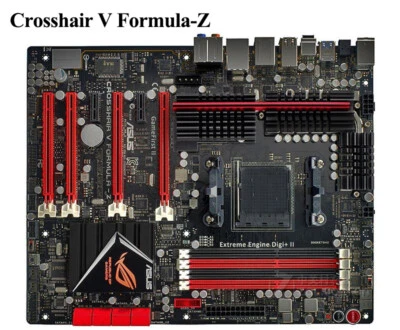 FOR ASUS Crosshair V Formula-Z C5F-Z DDR3 64GB AM3/AM3+ Motherboard Tested 100% - Image 1 of 4