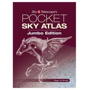 SKY & TELESCOPE'S POCKET SKY ATLAS JUMBO EDITION-SPIRAL BOUND--NEW *FREE POST* - Picture 1 of 4