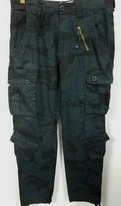 AKARMY Men's Casual Military Army Camo Combat Work Cargo Pants, Camouflage, 29 - Picture 1 of 8