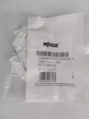 50PCS/1Bag New Wago 209-112 209112  Marking Bracket Brand Free Ship - Image 1 of 3
