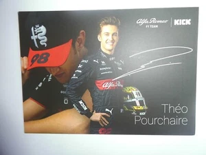 Originale Theo Pourchaire- Formula 1 - Picture 1 of 1