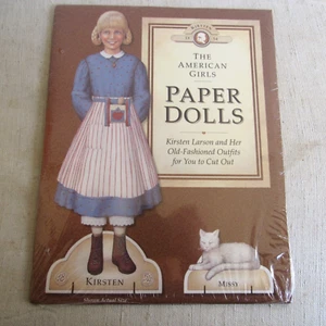 The American Girls PAPER DOLLS Kirsten Sealed Pleasant Company - Picture 1 of 3