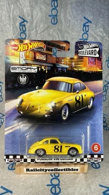 RARO HOT WHEELS BOULEVARD Porsche 356 (fuera de la ley) #6 Foto 1 de 4